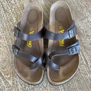 Viking Tofino V26291 Women’s Toe Strap Cork Sandal (Size: 9.5)